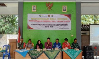 Koperasi Merah Putih Desa Keraskulon Gerih Terbentuk