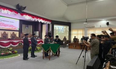 DPRD Mengesahkan Perubahan APBD 2026, Visi Misi Bupati Jadi Prioritas